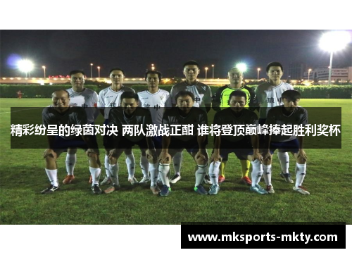精彩纷呈的绿茵对决 两队激战正酣 谁将登顶巅峰捧起胜利奖杯